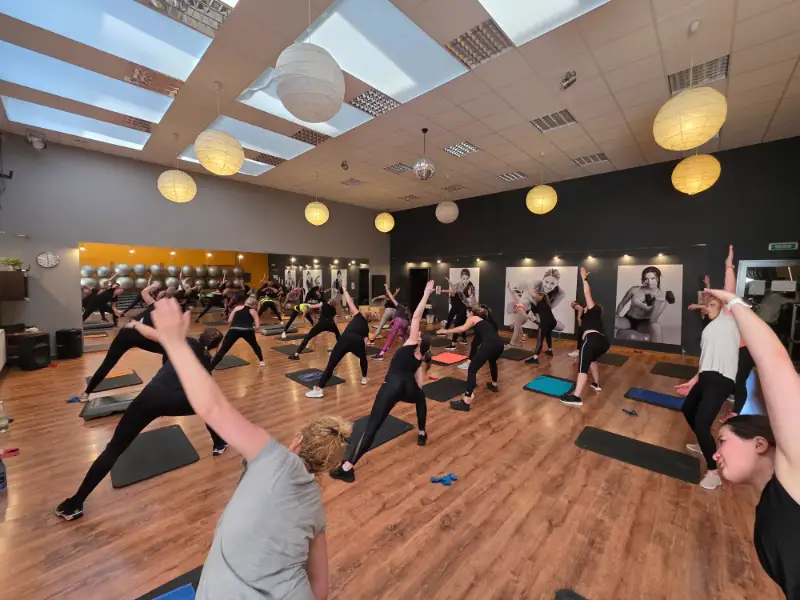 zdjęcie z zajęć fitness
