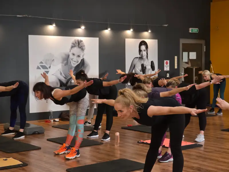 zdjęcie z zajęć fitness